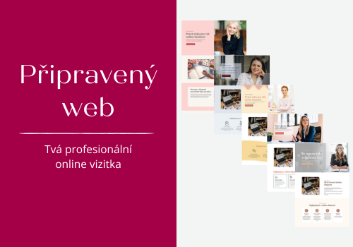 Připravený web