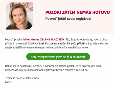 Buď Virtuálka - DOI