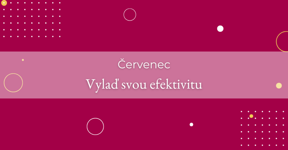 Klub - Výzva Červenec