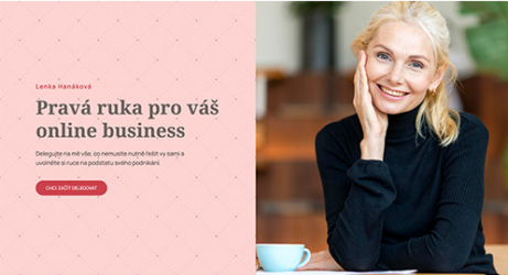 Připravený web - varianta 1