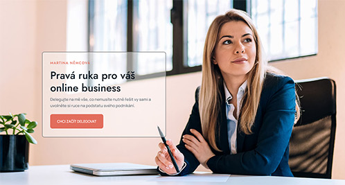 Připravený web - varianta 4